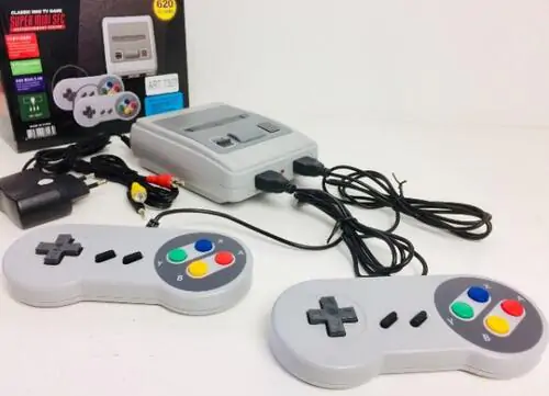 Купити оптом Купити Ігрова приставка (8 біт) GAME SFC 620 з джойстиками оптом - ціна 320 грн в Україні , зображення 5