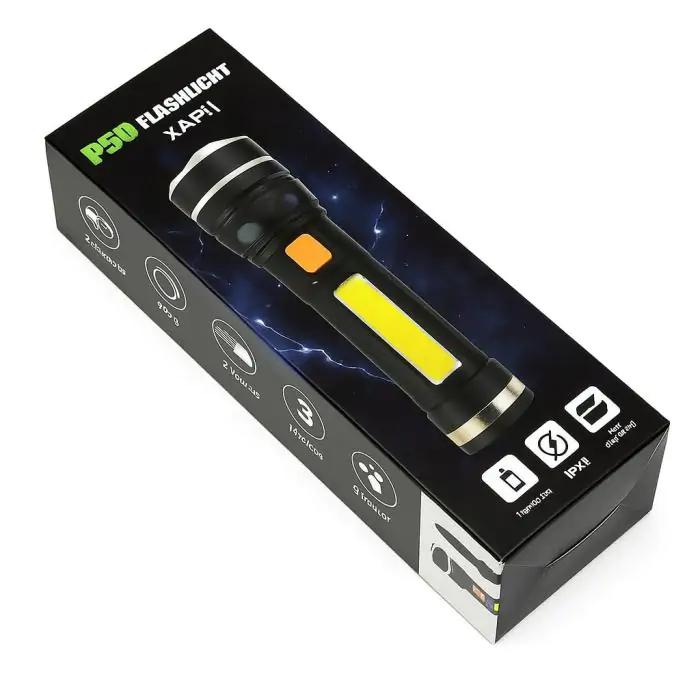 Купити оптом Купити Ручний ліхтар X-BALOG P11 (діод P50) оптом - ціна 157 грн в Україні 