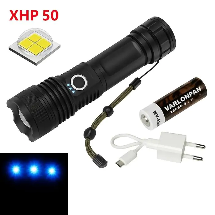 Купить оптом Ручной фонарь X-BALOG X71 (диод P50) в Украине 