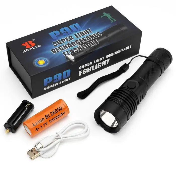 Купить оптом Ручной фонарь X-BALOG B88 (диод P50) в Украине 