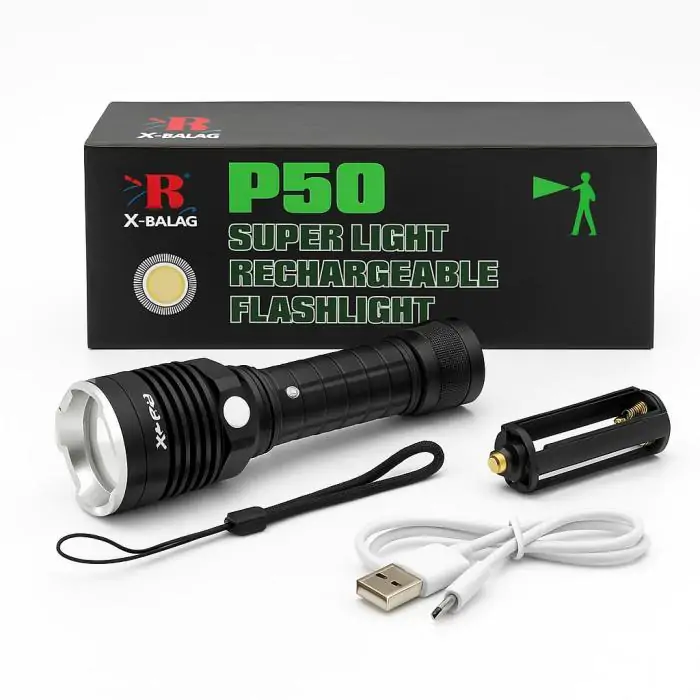 Купити оптом Купити Ручний ліхтар X-BALOG A72 (діод P50) оптом - ціна 293 грн в Україні 
