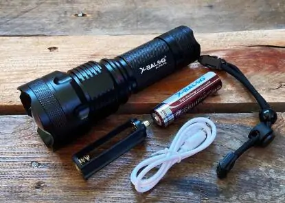 Купить оптом Ручной фонарь X-BALOG P09 (диод P50) в Украине 