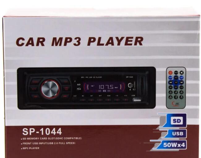 Купить оптом Автомагнитола MP3 1 DIN 1044 в Украине