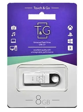 Купить оптом Флешка USB 8GB T&G метал 026 в Украине 