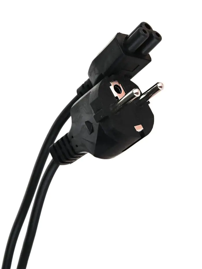 Купить оптом Кабель питания для блока питания 3x075 1.2 m (Микки маус) LW-165 в Украине 