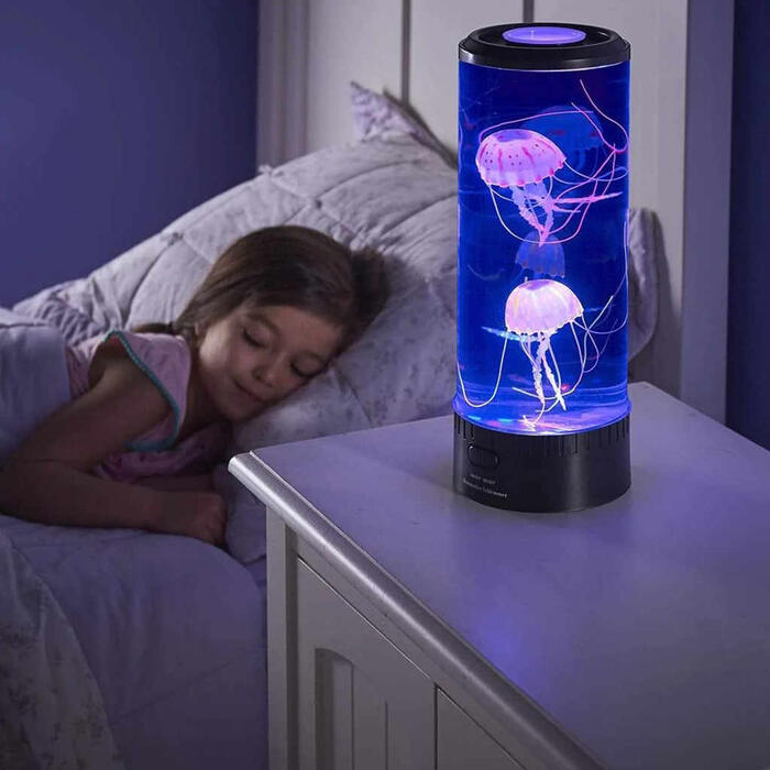 Купить оптом Лампа ночник с медузами Mood Lamp в Украине