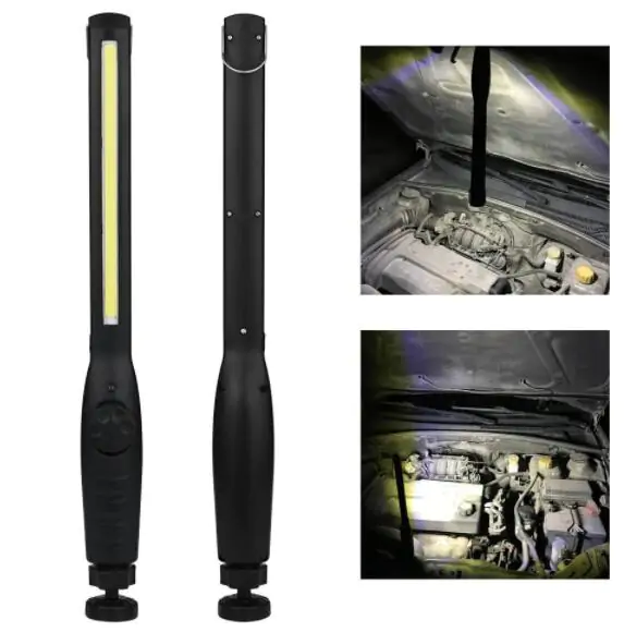 Купити оптом Купити Ручний ліхтар із магнітом microUSB АКБ 18650 JW821 (COB) оптом - ціна 166 грн в Україні 
