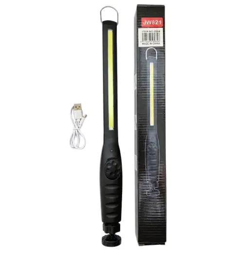 Купить оптом Ручной фонарь с магнитом microUSB АКБ 18650 JW821 (COB) в Украине 