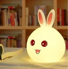 Купить оптом Силиконовый ночник Rabbit silicon lamp TZ 777 (аккумуляторный) в Украине