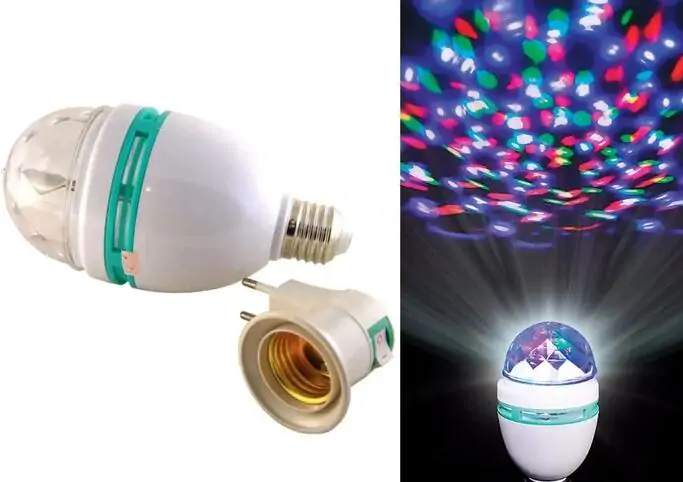 Купить оптом Лампа дискошар E27 LY-399 (цоколь в комплекте) в Украине , изображение 2