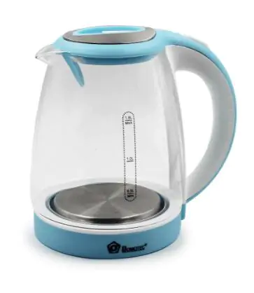 Купити оптом Купити Дисковий електрочайник скло 1.8 л BT-3111 (синій) оптом - ціна 400 грн в Україні 