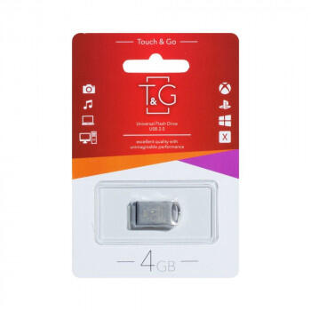 Купить оптом Флешка USB 4GB T&G метал 110