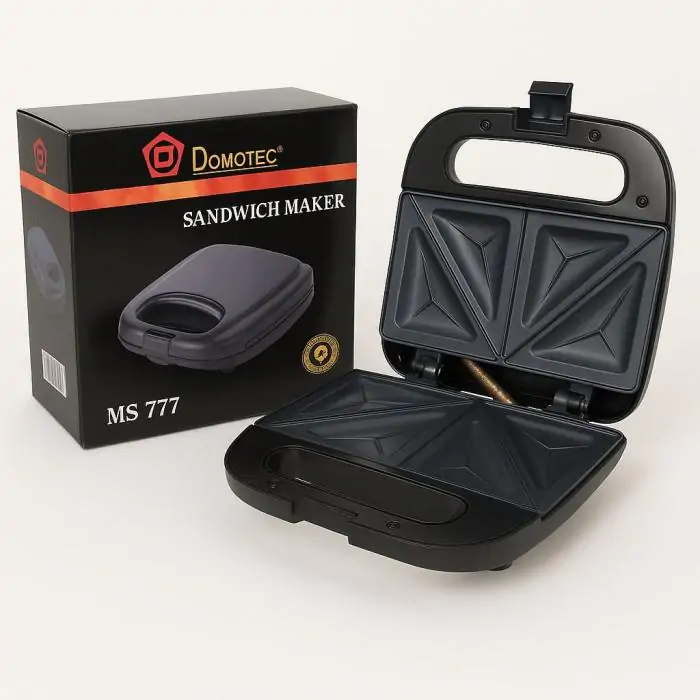 Купити оптом Купити Сендвічниця бутербродниця DOMOTEC MS-7777 оптом - ціна 410 грн в Україні 