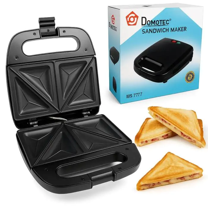 Купити оптом Купити Сендвічниця бутербродниця DOMOTEC MS-7777 оптом - ціна 410 грн в Україні , зображення 2