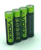 Купить оптом Батарейка щелочная Videx LR03/AAA 4шт/пленка (Цена указана за 4шт) [15] в Украине 