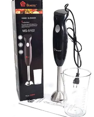 Купить оптом Блендер ручной метал DOMOTEC MS-5102 (с чашей) в Украине , изображение 2