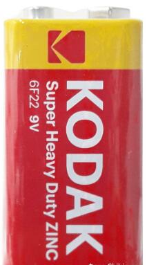 Купить оптом Крона солевая KODAK 6F22 9V 1шт/пленка (Цена указана за 1шт) в Украине