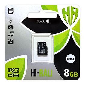 Купить оптом Карта памяти microSDHC (UHS-1) HI-RALI 8GB class 10 (без адаптера)