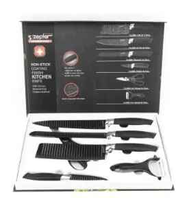 Купить оптом Набор ножей ZEPTER (6 в 1) ZP-008 в Украине 