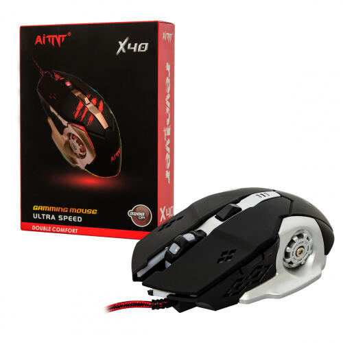 Купить оптом Мышь компьютерная проводная AITNT Gaming X40 в Украине