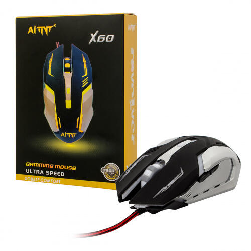 Купить оптом Мышь компьютерная проводная AITNT Gaming X60 в Украине