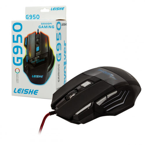 Купить оптом Мышь компьютерная проводная LEISHE Gaming G950 в Украине