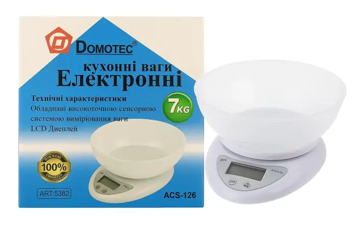 Купить оптом Весы кухонные с чашей (до 5 кг) MS-126 в Украине 