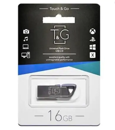 Купити оптом Купити Флешка USB 16GB T&G метал 114 оптом - ціна 151 грн в Україні 