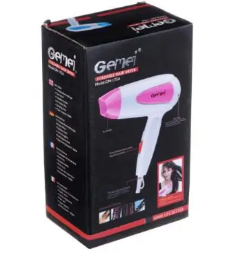 Купити оптом Купити Фен GEMEI 1756 оптом - ціна 193 грн в Україні 
