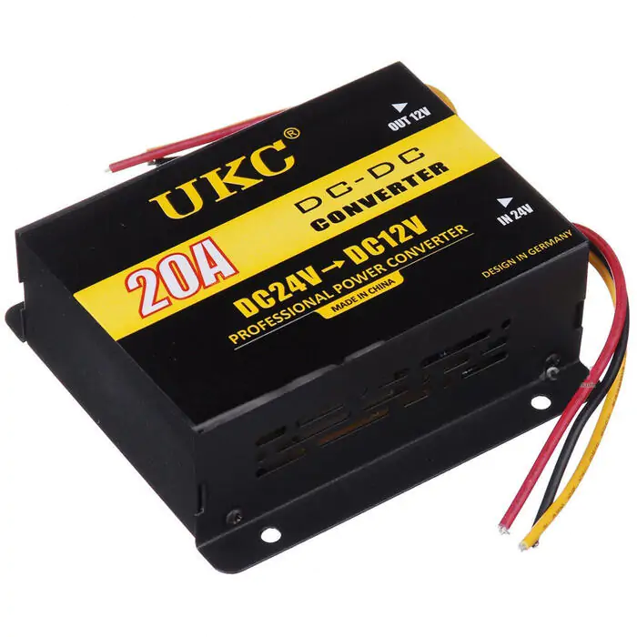 Купити оптом Купити Перетворювач інвертор 24V/12V UKC (20A) оптом - ціна 250 грн в Україні 