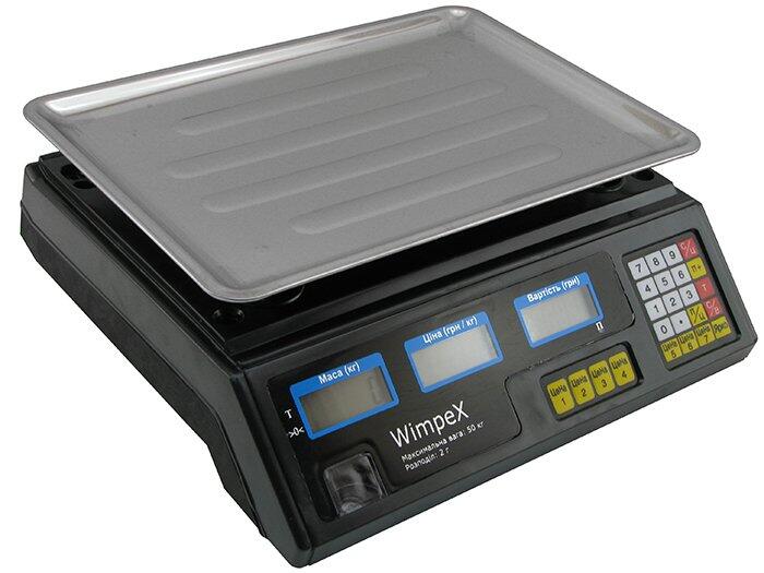 Купить оптом Торговые весы электронные до 50 кг WIMPEX WX-50 в Украине, изображение 2