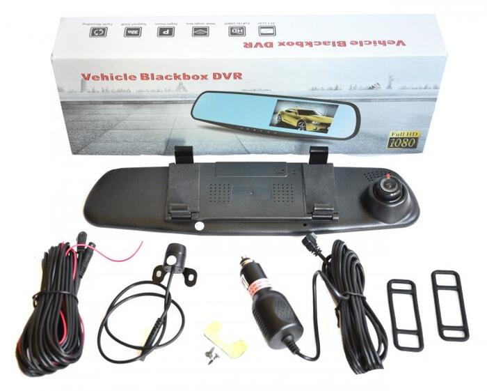 Купить оптом Видеорегистратор зеркало DVR 711 (камера заднего вида в комплекте) в Украине