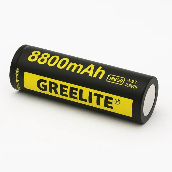 Купить оптом Аккумулятор 18650 для фонарей Greelite черная в Украине 