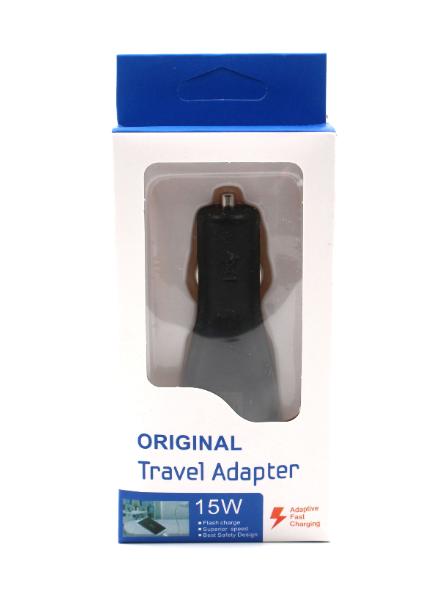 Купить оптом Автомобильное зарядное Travel Adapter (2USB 2A)