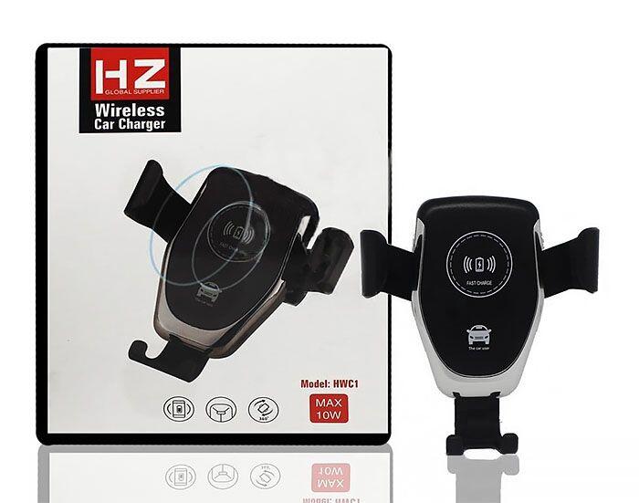 Купить оптом Холдер держатель для телефона в машину HZ HWC1 (с беспроводной зарядкой) в Украине, изображение 2