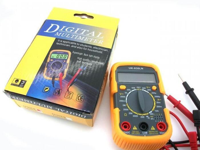 Купить оптом Цифровой мультиметр тестер вольтметр DT-830 LN 1 сорт оригинал в Украине, изображение 3