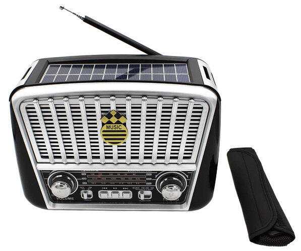 Купить оптом Радиоприемник ФМ FM аккумуляторный GOLON RX-455S (солнечная панель) в Украине