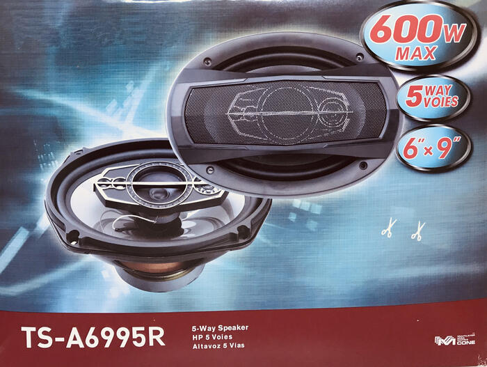 Купить оптом Автомобильные динамики (овалы) TS-6995 в Украине, изображение 2