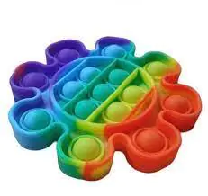 Купити оптом Купити Игрушка антистресс POP IT разноцветный (солнце) оптом - ціна 35 грн в Україні 