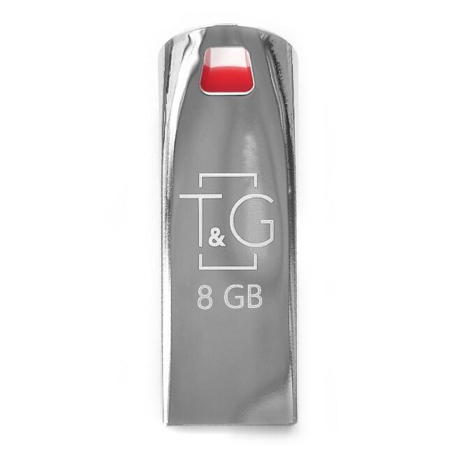 Купить оптом Флешка USB 8GB T&G метал 115