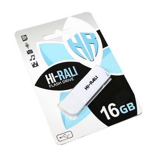Купить оптом Флешка USB 16GB Hi-Rali Taga белый в Украине