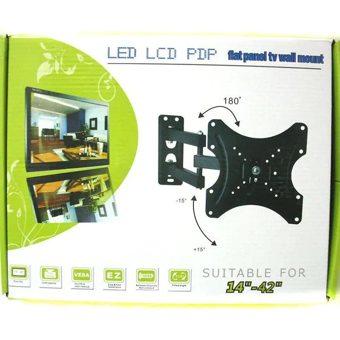 Купить оптом Кронштейн для телевизора поворотный 14-42 дюйм. CP302 в Украине , изображение 2