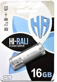 Купить оптом Флешка USB 16GB Hi-Rali Rocket серый