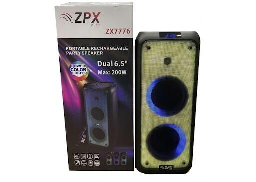 Купить оптом Аудио система ZPX 7776 (с подсветкой) в Украине
