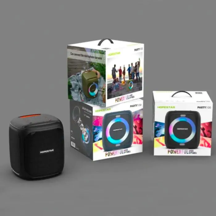Купити оптом Купити Портативна колонка HOPESTAR PARTY100 LED (bluetooh) оптом - ціна 2864 грн в Україні 