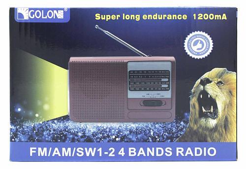 Купить оптом Радиоприемник аккумуляторный GOLON RX-6031 (зарядка от microUSB) в Украине