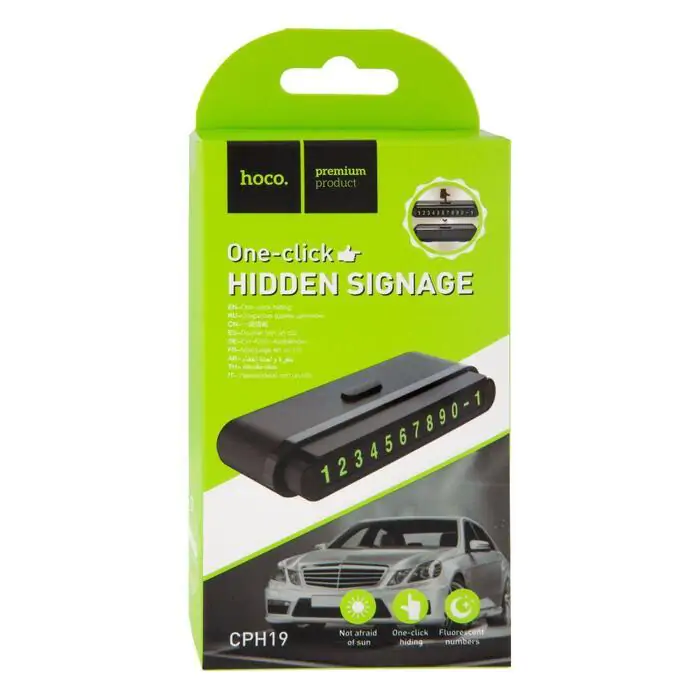 Купить оптом Автоциферблат для номера телефона HOCO CPH19 в Украине , изображение 2
