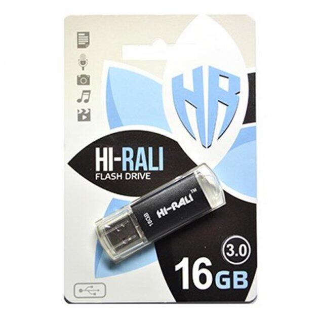 Купить оптом Флешка 3.0 USB 16GB Hi-Rali Rocket черный