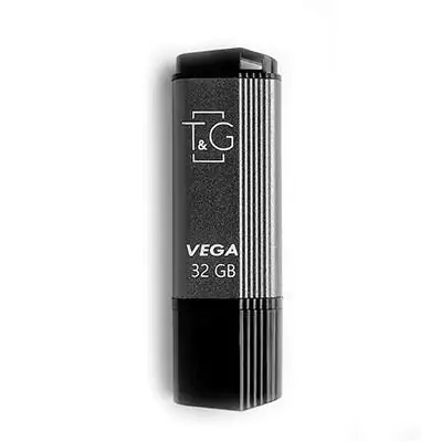 Купити оптом Купити Флешка USB 32GB T&G Vega 121 темно сірий оптом - ціна 137 грн в Україні , зображення 2