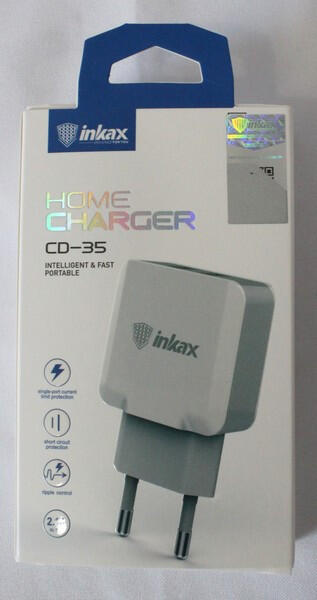 Купить оптом Зарядное сетевое INKAX CD-35 (2USB 2.1A) в Украине, изображение 2
